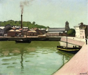 Honfleur, The Port — Albert Marquet