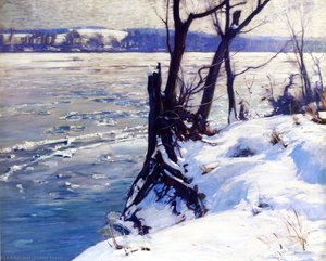 The Delaware: Winter Morning — Charles Rosen