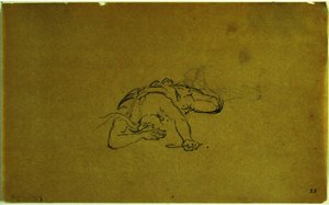 Indian Lying Face Down — Joshua Shaw