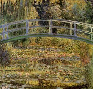 Water-lily Pond — Claude Monet, Impressionism