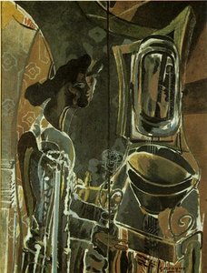 Frau Am Spiegel — Georges Braque, Fauvistische Kubismus