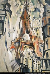 Eiffel Tower — Robert Delaunay, Cubism