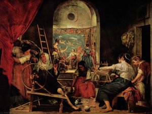 Le Favola Di Aracne — Diego Rodríguez De Silva Y Velázquez, Baroque