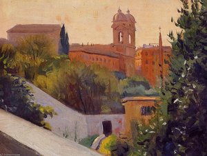 Trinità Dei Monti — Félix Vallotton