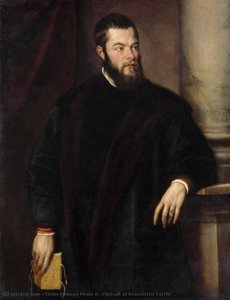 Portrait Of Benedetto Varchi — Titian Ramsay Peale Ii, Renaissance Echo