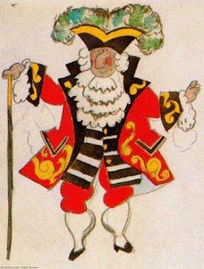 'costume Design For Ballet ''tricorne''' — Pablo Picasso, Cubism