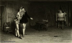 Prince Henry Poins And Falstaff — William Quiller Orchardson