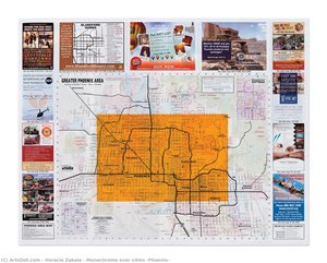 Monochrome Over Cities (phoenix) — Horacio Zabala, Contemporary Art