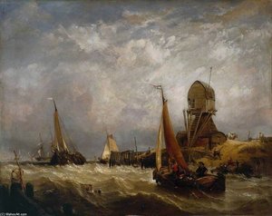 Oude Scheld - Texel Island, Looking Towards Nieuwe Diep And The Zuider Zee