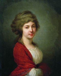Countess Vera Zavadovskaya — Vladimir Lukich Borovikovsky