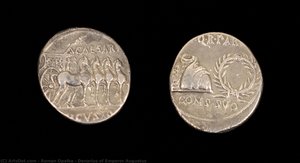 Denarius Of Emperor Augustus — Roman Opałka