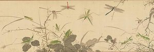 Insects And Grasses — Yamamoto Baiitsu