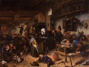 A School For Boys And Girls — Jan Havickszoon Steen