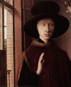 Porträt Von Giovanni Arnolfini Und Seiner Frau (detail - ) — Jan Van Eyck