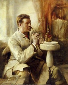 Sir Edmund Harry Elton (1846–1920), 8th Bt, Forming an Elton Ware Pot