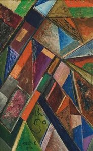 Abstraction — David Davidovich Burliuk