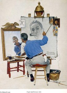 Self Portrait — Norman Rockwell
