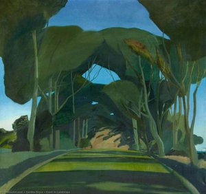 Easel In Landscape — Gordon Bryce