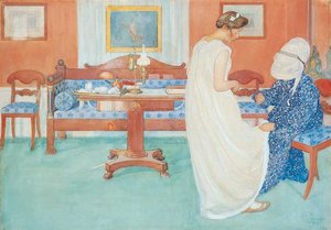 Bridesmaid — Carl Larsson