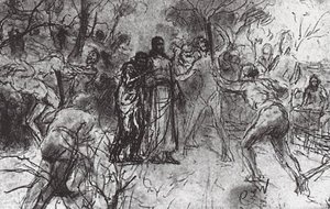 Betrayal In The Garden Of Gethsemane — Ilya Yefimovich Repin