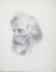Old Man's Head — Nicolas Toussaint Charlet