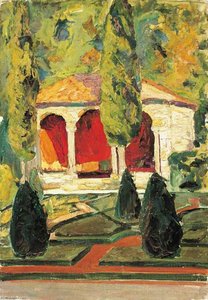 Formal Garden And Pavilion At Port Lympne — Winston Spencer Churchill