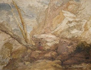 The Missing Lamb — David Cox The Elder