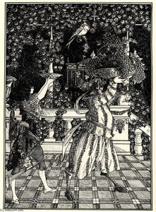 The Fruit Bearers — Aubrey Vincent Beardsley, Art Nouveau