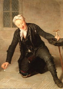 Edward Townsend As The Beggar — Johann Zoffany