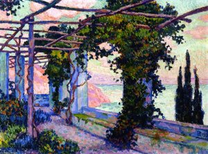 Terrace [of Hotel Palumbo] At Ravello — Theo Van Rysselberghe