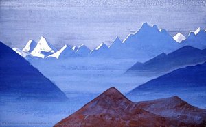 Himalayas. Guru Guri Dhar. — Nikolai Konstantinowitsch Roerich, Symbolism