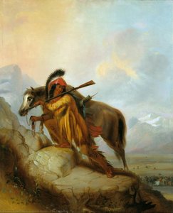 The Scalplock — Alfred Jacob Miller, Romanticism