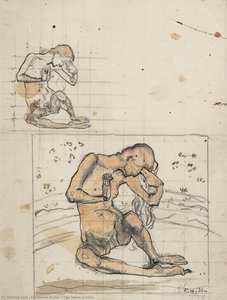 Two Figure Studies — Ferdinand Hodler