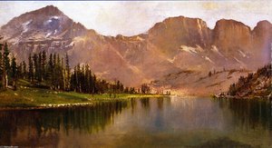 Lake Lall And Mount Agassiz, Uinta Range, Utah — Gilbert Munger