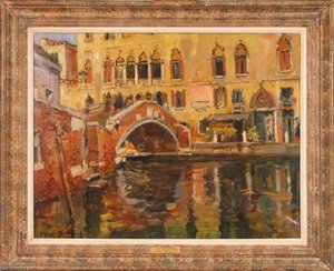 Canal À Venise — Maurice Bompard