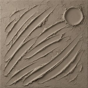 Monolithic Echoes In Taupe: A Singular Study Of Sculptural Motion And Light