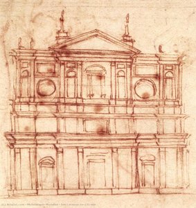 San Lorenzo, Façade — Michelangelo Morlaiter
