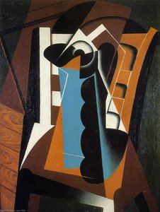 Still Life On A Chair — Juan Gris, Synthetic Cubism