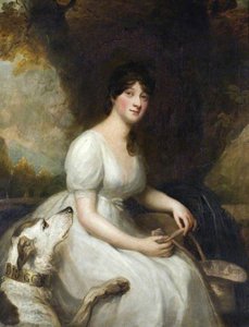 Anna Maria Hunt (c.1771–1861), The Honourable Mrs Charles Agar Bagenal — George Romney, Rococo