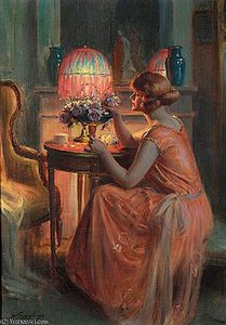 Roses By Candlelight — Delphin Enjolras