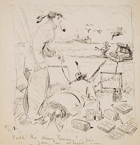 Pull The String Tommy — Arthur Lismer