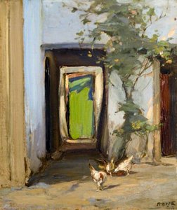 The Green Door, Culross — Robert Hope