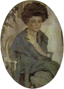 Portrait Of Yelena Oliv — Valentín Aleksándrovich Sérov