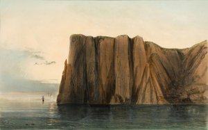 North Cape, Seen From The West — Léon Sabatier