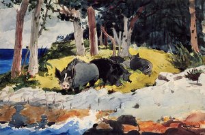 Bermuda Settlers — Winslow Homer, Contemporary Realism