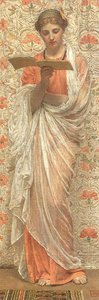 A Reader — Albert Joseph Moore, Pre-raphaelite