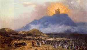 Moses On Mount Sinai — Jean-léon Gérôme