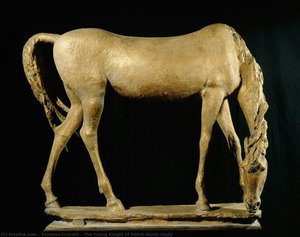 The Young Knight of Peace-Horse study