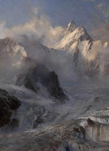 Glacier De Saleinaz — Edward Theodore Compton