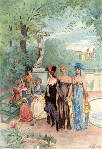 Nymphs And Merveilleuses — Albert Lynch